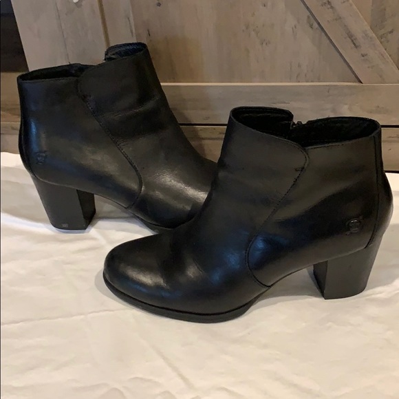 Born Shoes - Born black heeled ankle boots
